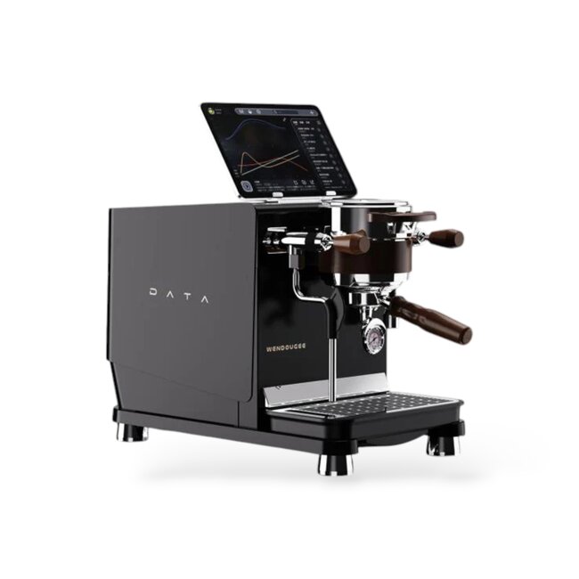 Wendougee - Data-S | Dual Boiler (Black/Silver) - Espresso machine