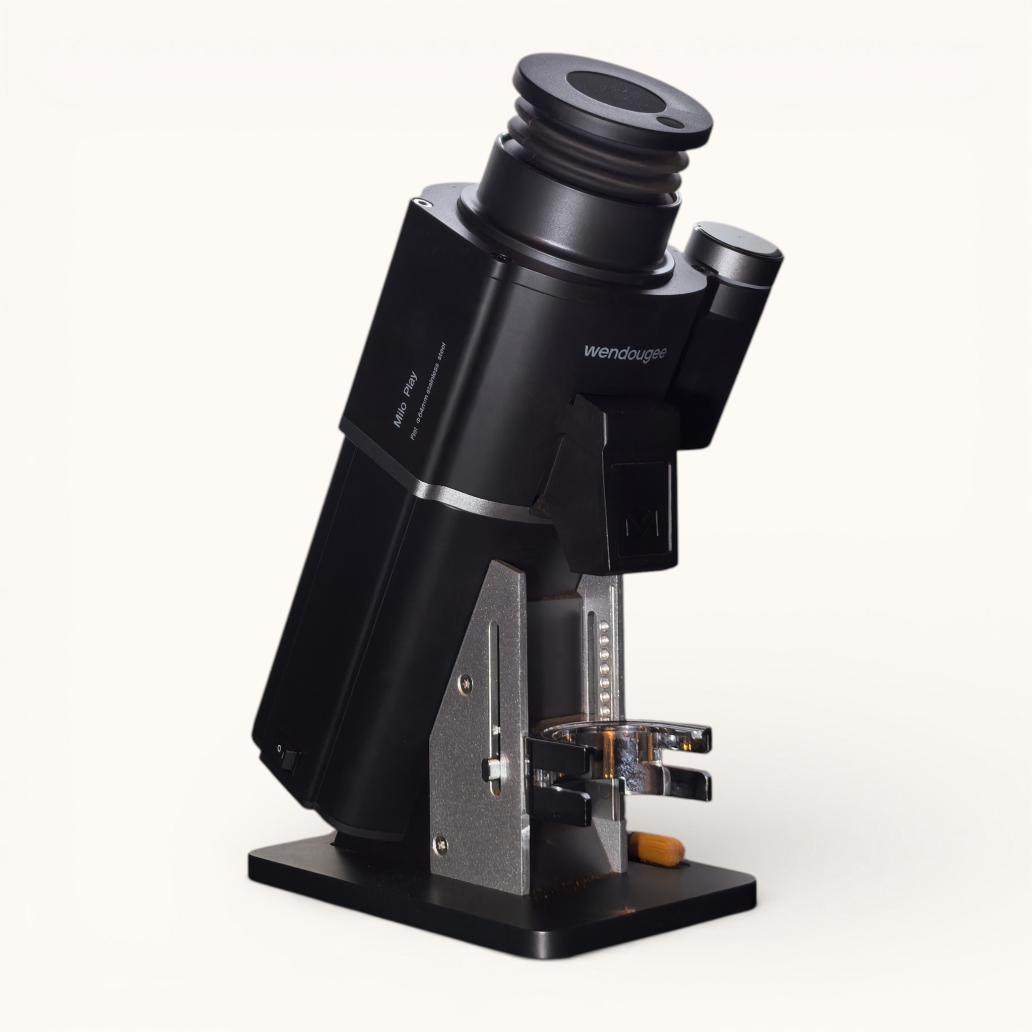 Wendougee - Milo Play | 64mm (Black) - Electric Coffee Grinder