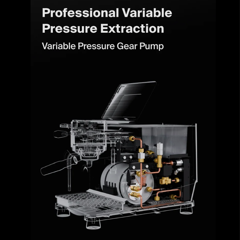 Wendougee - Data-S | Dual boiler (Wit/Zilver) - Espressomachine