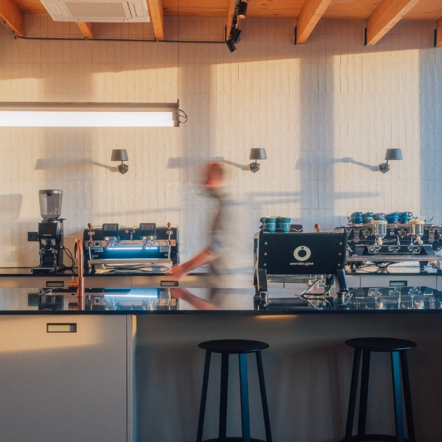 Wendougee - SDragon | Solo (White) - Espresso machine