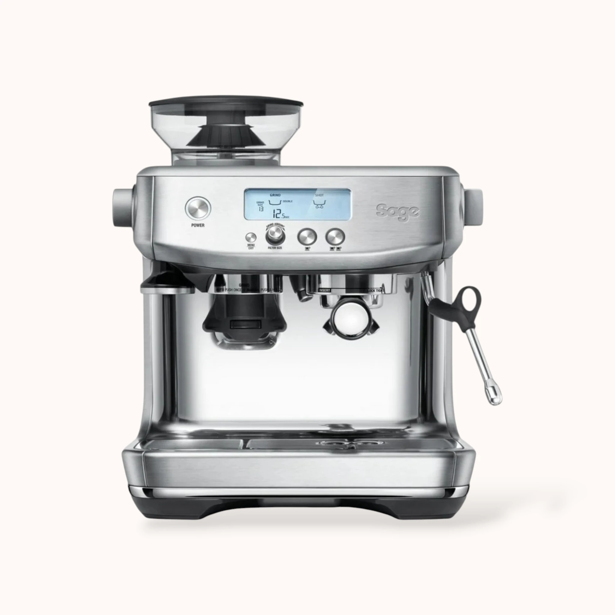 Sage - Barista Pro (Brushed Stainless Steel) | Espressomachine