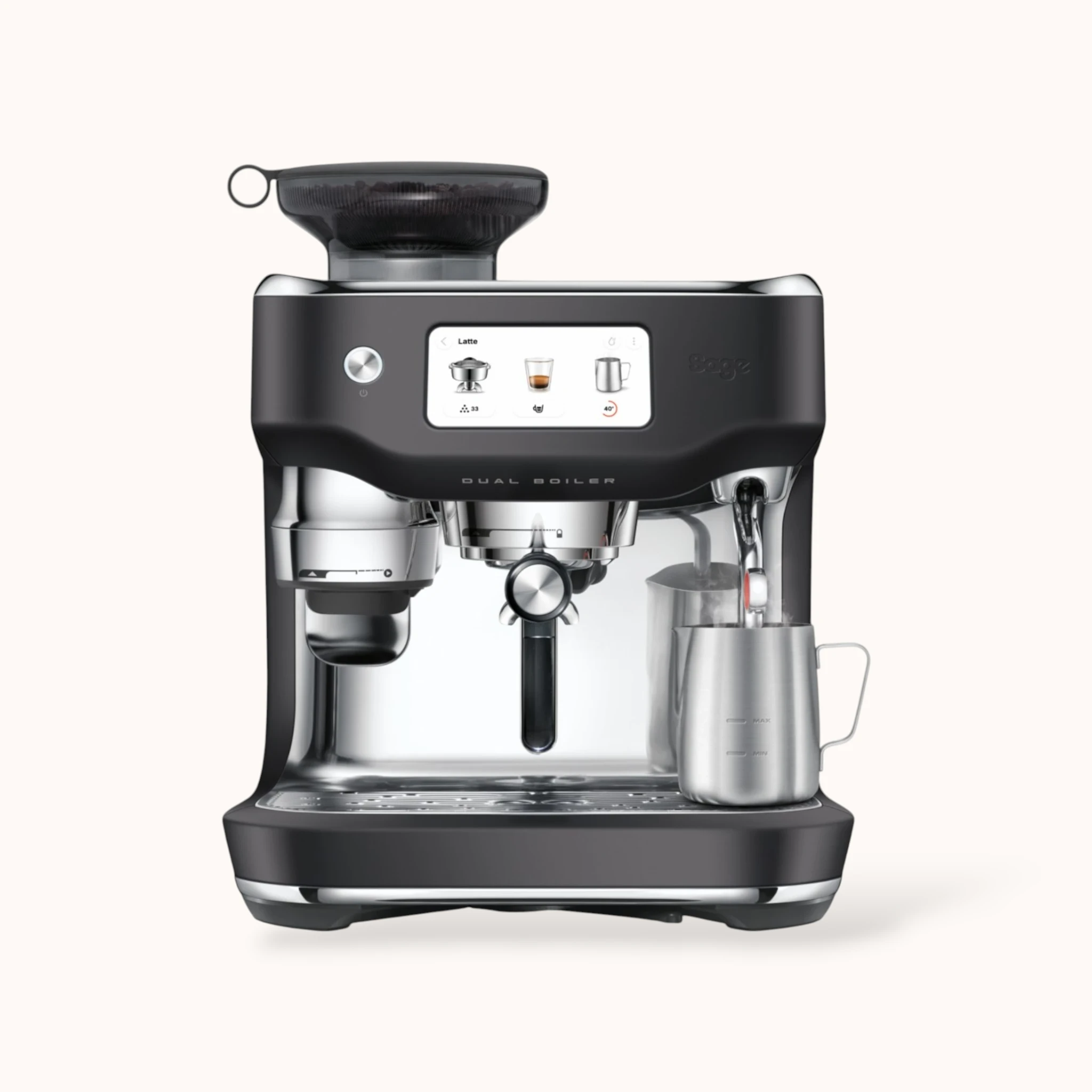 Sage - The Oracle Dual Boiler (Black Truffle) | Espressomachine