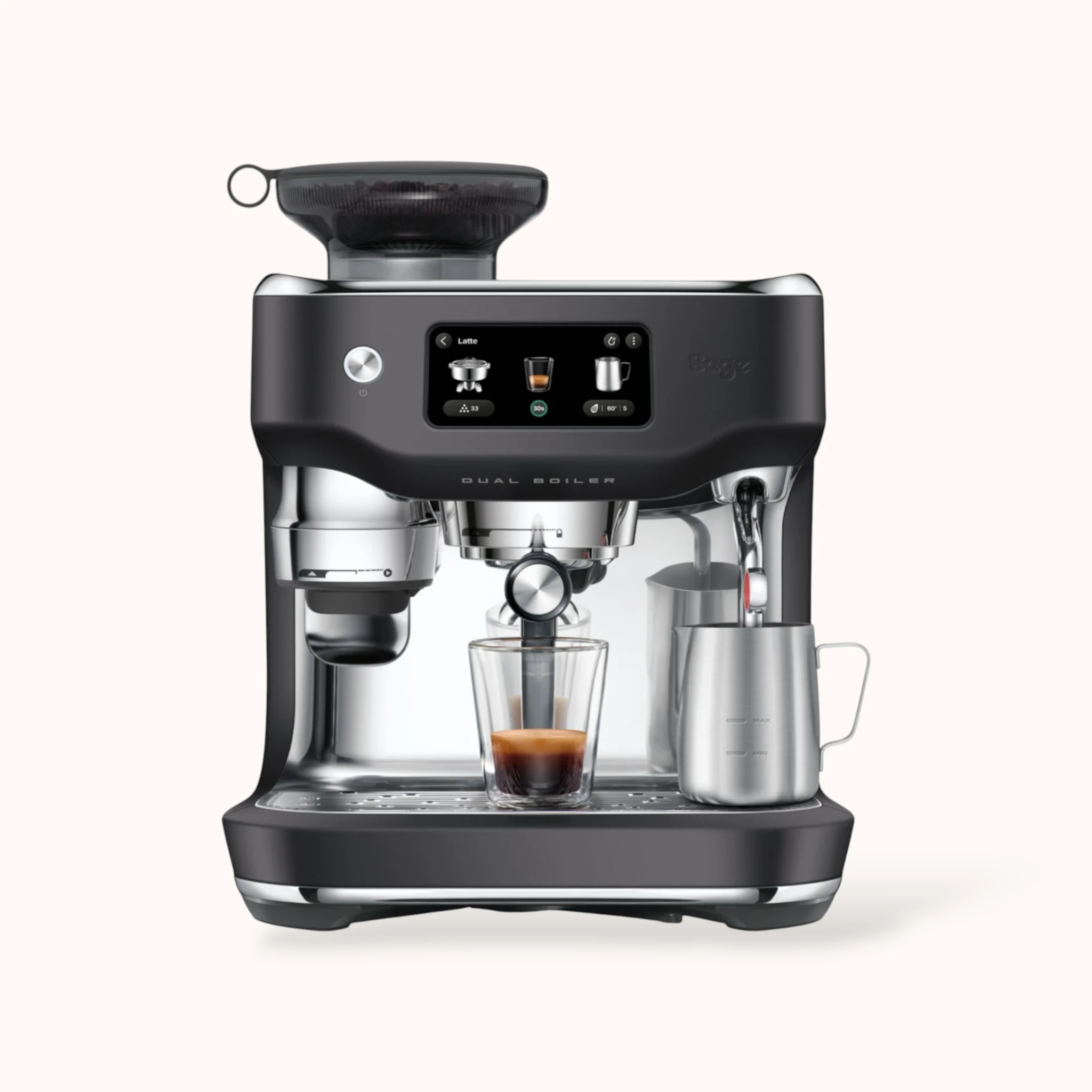 Sage - The Oracle Dual Boiler (Black Truffle) | Espressomachine