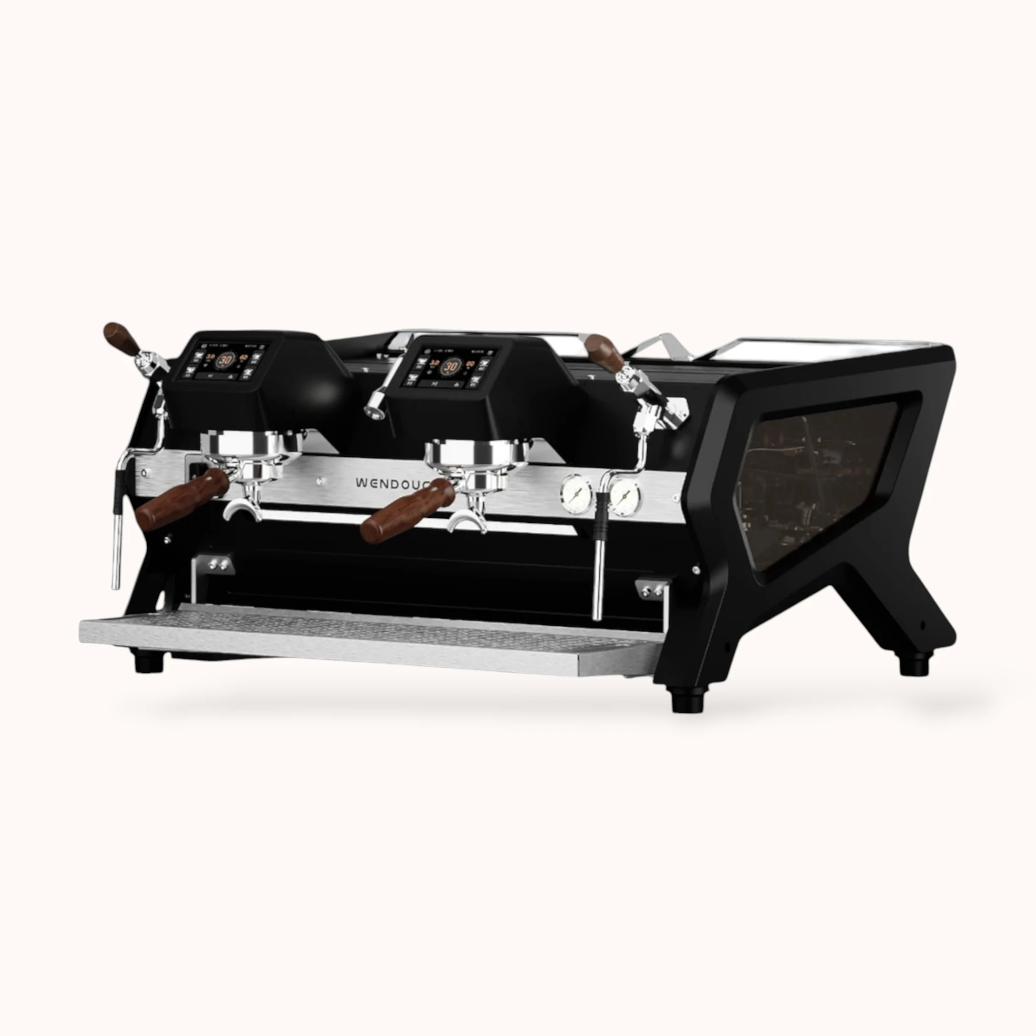 Wendougee - SDRAGON-SAT PRO | 2 Group (Black) - Espresso machine