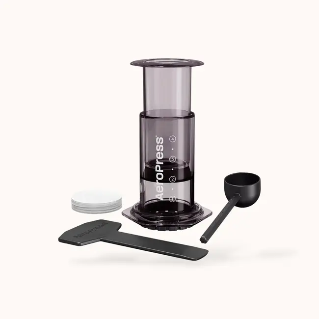 AeroPress | Clear (Black) - Coffee maker