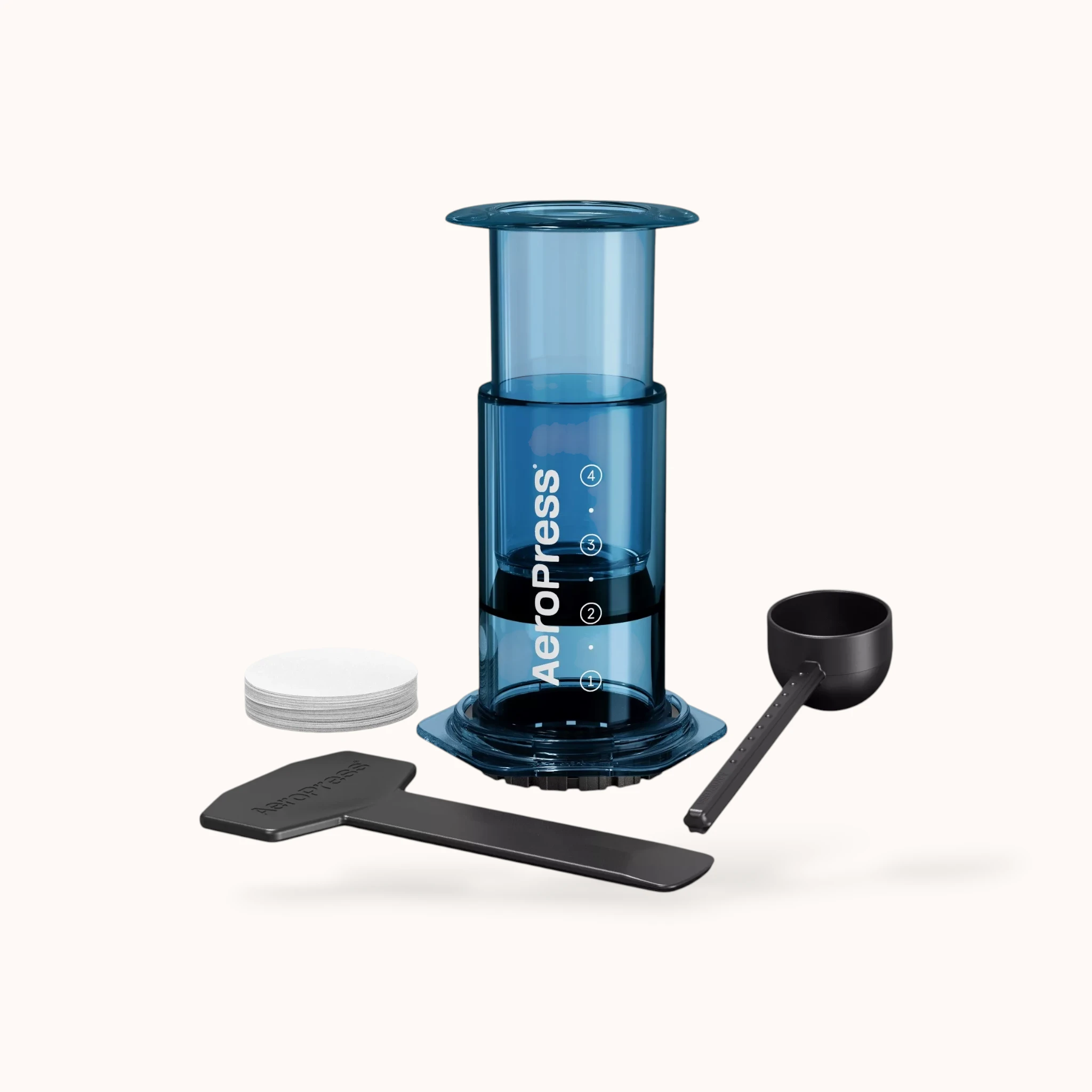 AeroPress | Clear (Blue) - Coffee maker