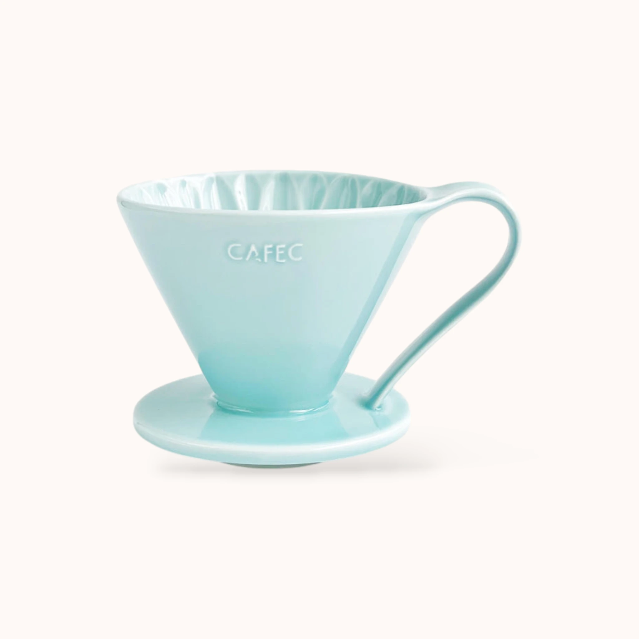 Cafec - Arita Ware Flower Dripper | 4 Cups (Hydrangea Blue)