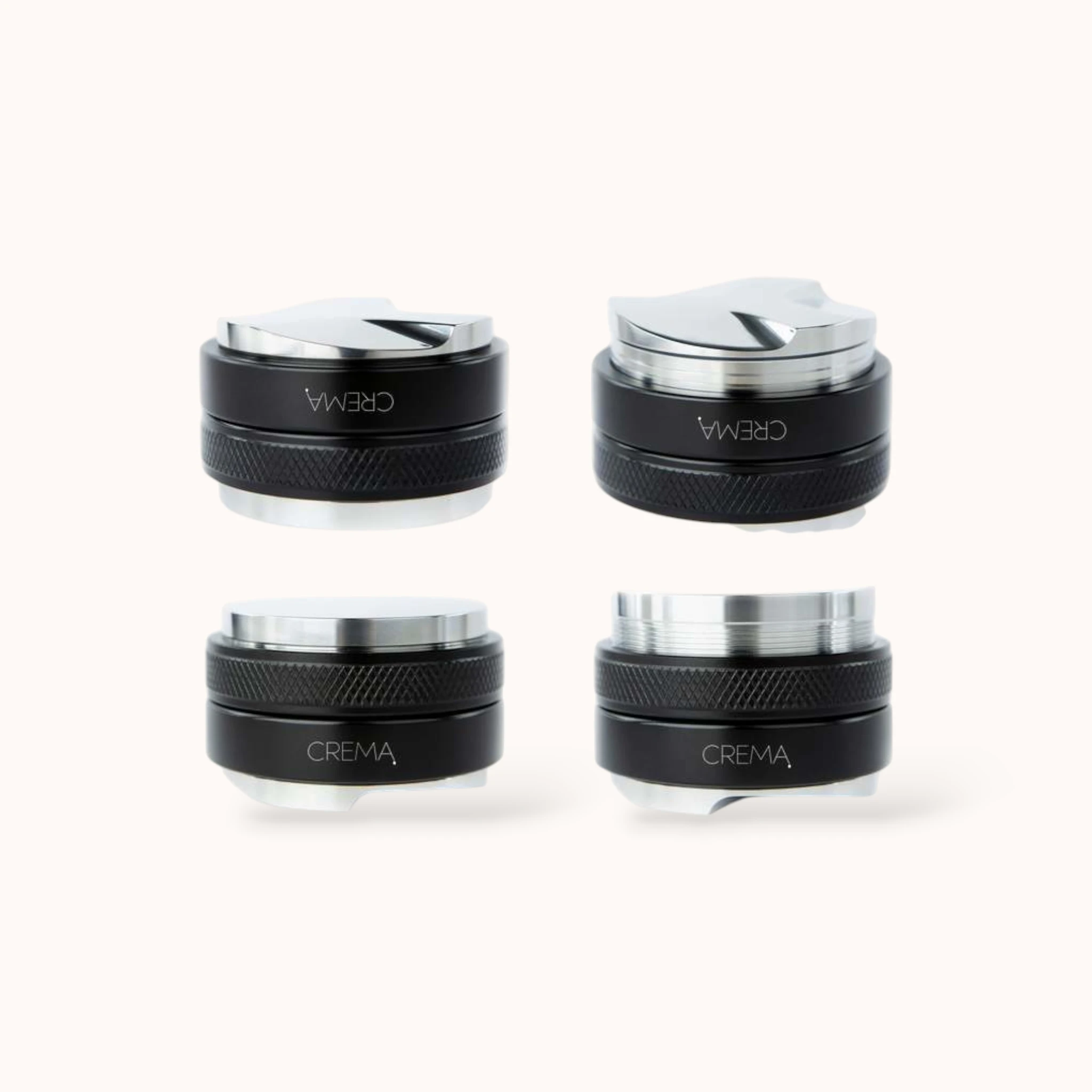 Crema - Tamper & Distributor Combo | 58.5mm (Zwart)