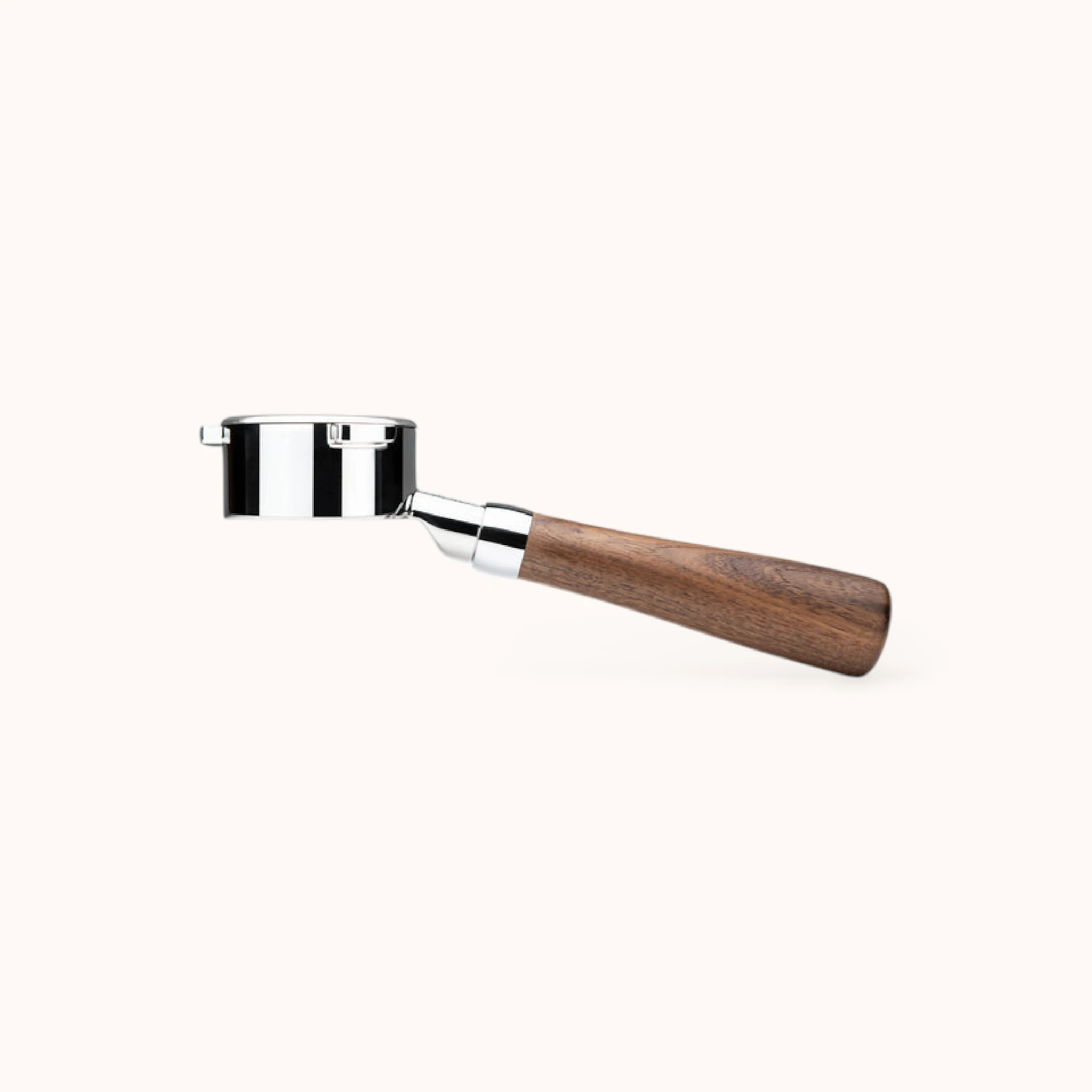 Crema - Bottomless Portafilter | 54mm (Walnut)