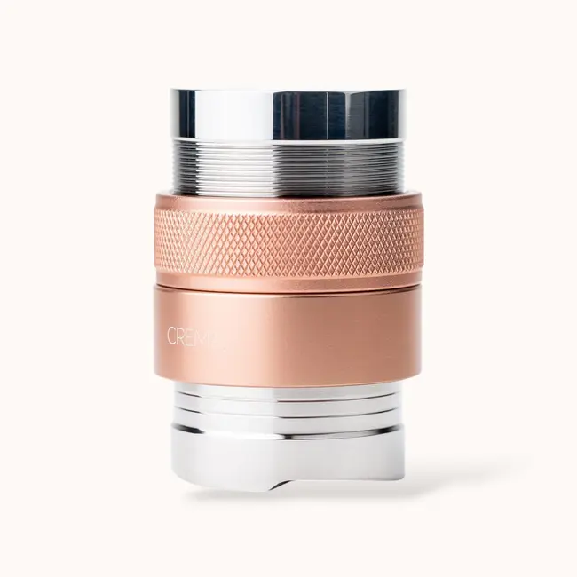 Crema - Tamper & Distributor Combo | 45.5mm (Rose Gold) - geschikt voor Flair