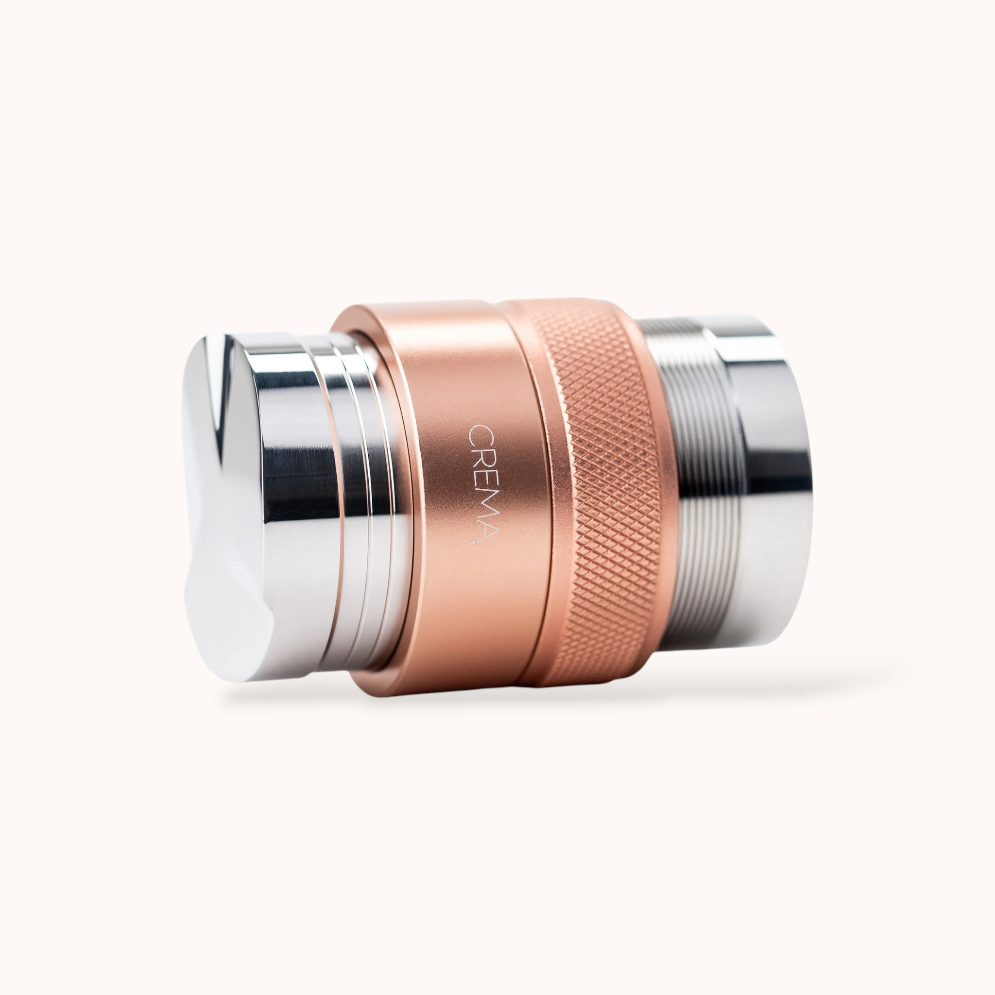 Crema - Tamper & Distributor Combo | 45.5mm (Rose Gold) - For Flair
