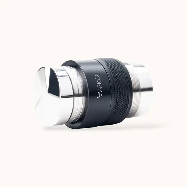 Crema - Tamper & Distributor Combo | 45.5mm (Zwart) - geschikt voor Flair