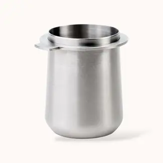 Crema Dosing Cup 53.4mm (Brushed Silver)