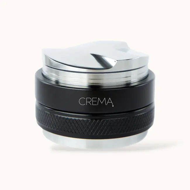 Crema - Tamper & Distributor Combo | 53.3mm (Black)