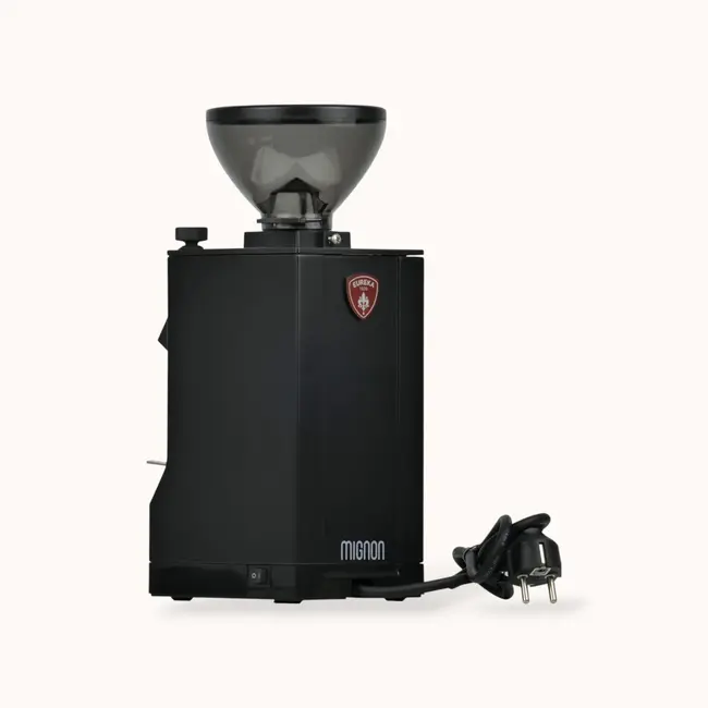 Eureka - Mignon Manuale | 50mm (Black) - Electric Coffee Grinder