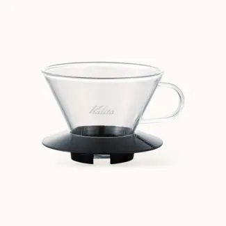 Kalita Glass Wave Dripper 185 (Zwart)