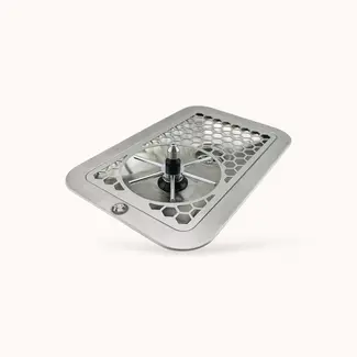 Rhinowares Pitcher Rinser Square Spinjet (300mm)