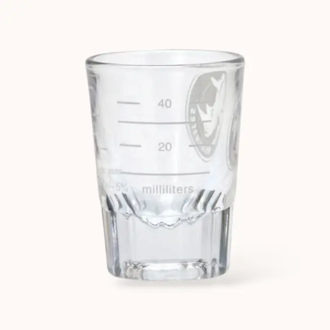 Rhinowares - Round Espresso Shot Glass Lined | 2oz/60ml