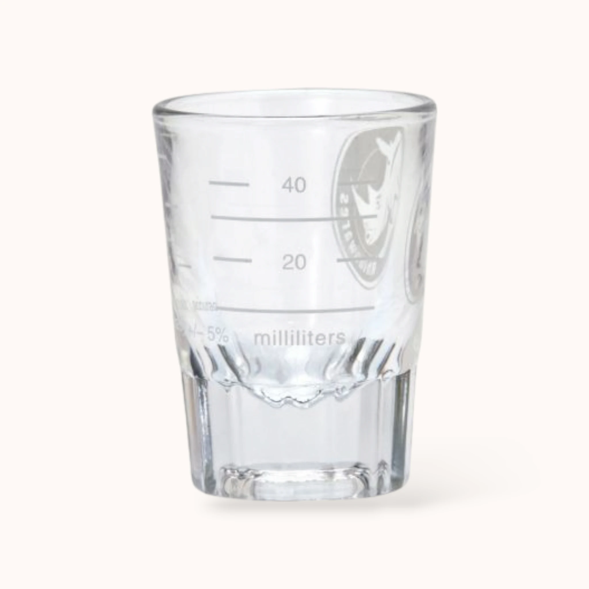 Rhinowares - Round Espresso Shot Glass Lined | 2oz/60ml