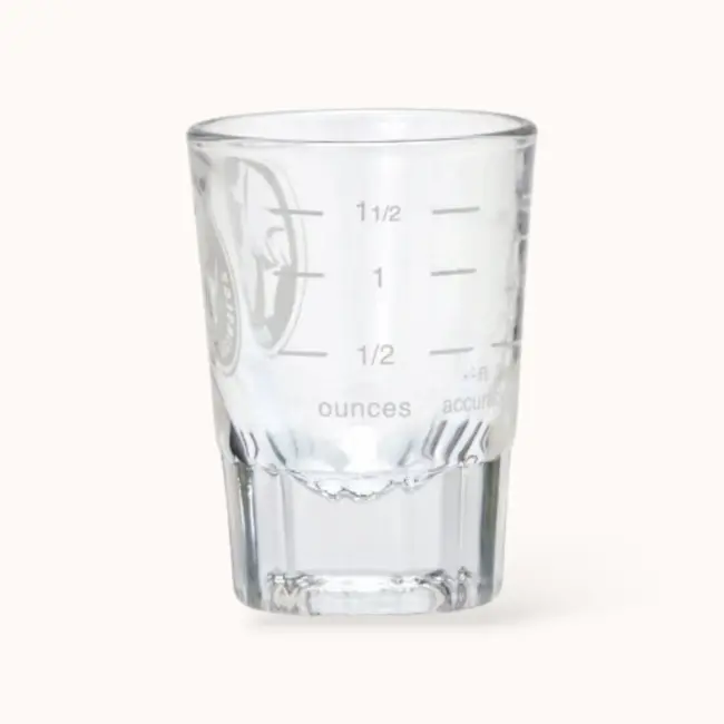 Rhinowares - Round Espresso Shot Glass Lined | 2oz/60ml