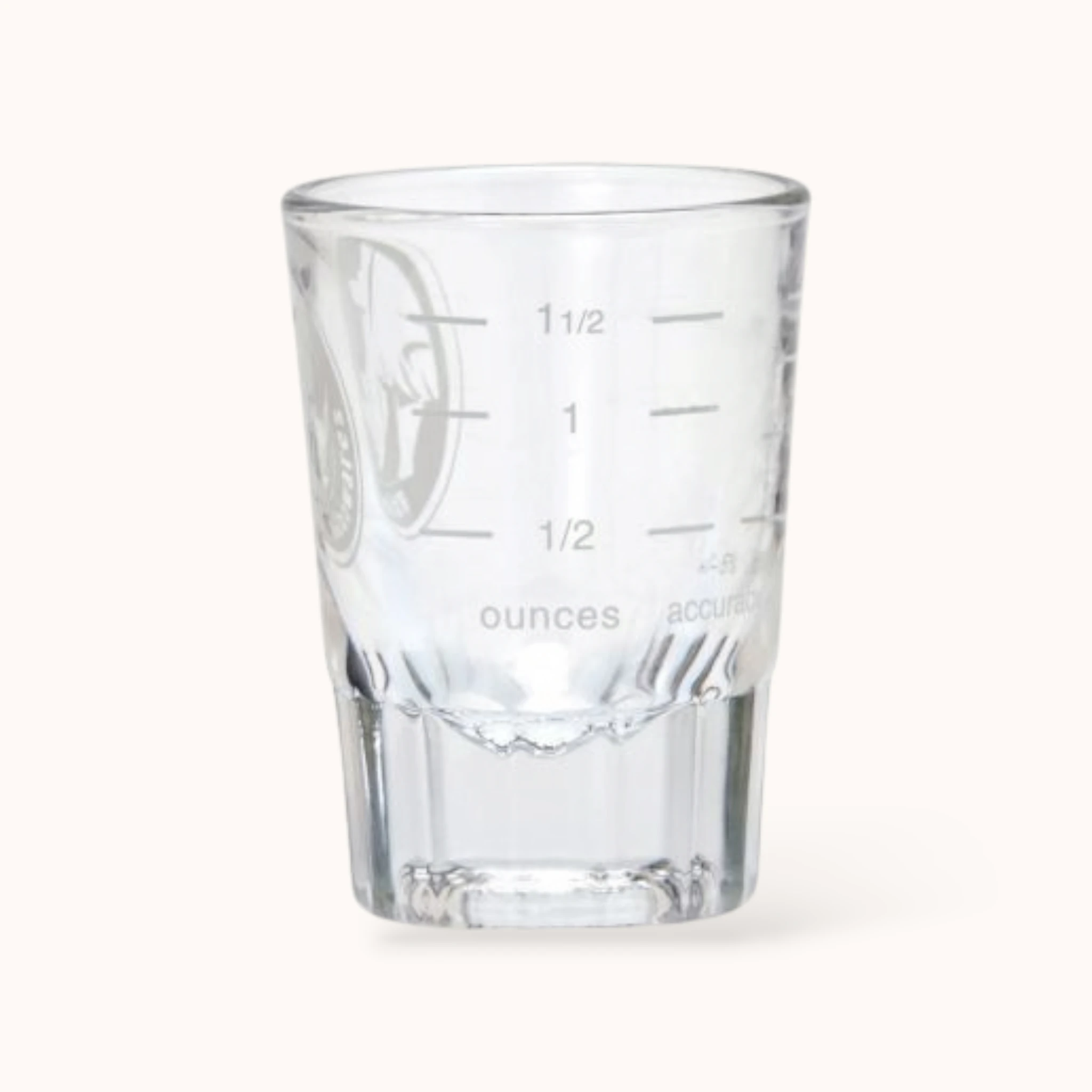 Rhinowares - Round Espresso Shot Glass Lined | 2oz/60ml