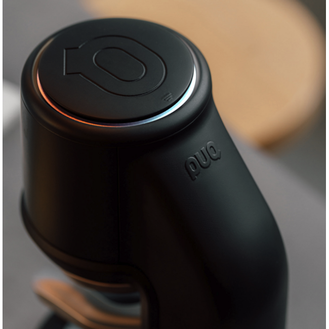 Puqpress Pro Coffee Tamper 58.3mm | Zwart