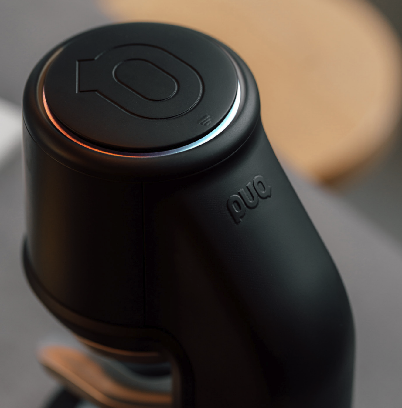Puqpress Pro Coffee Tamper 58.3mm | Zwart