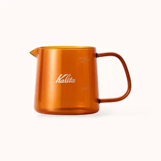 Kalita Glass Server Jug 400 (Amber)
