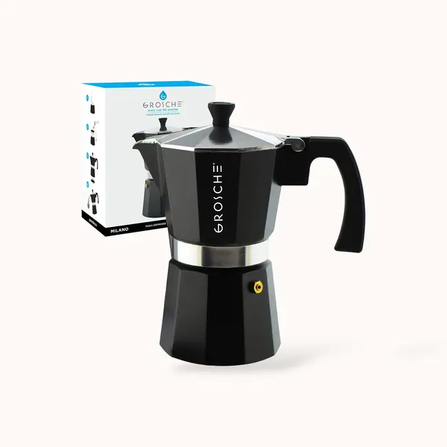 Grosche - Milano | 6 Cups (Black) - Coffee Maker