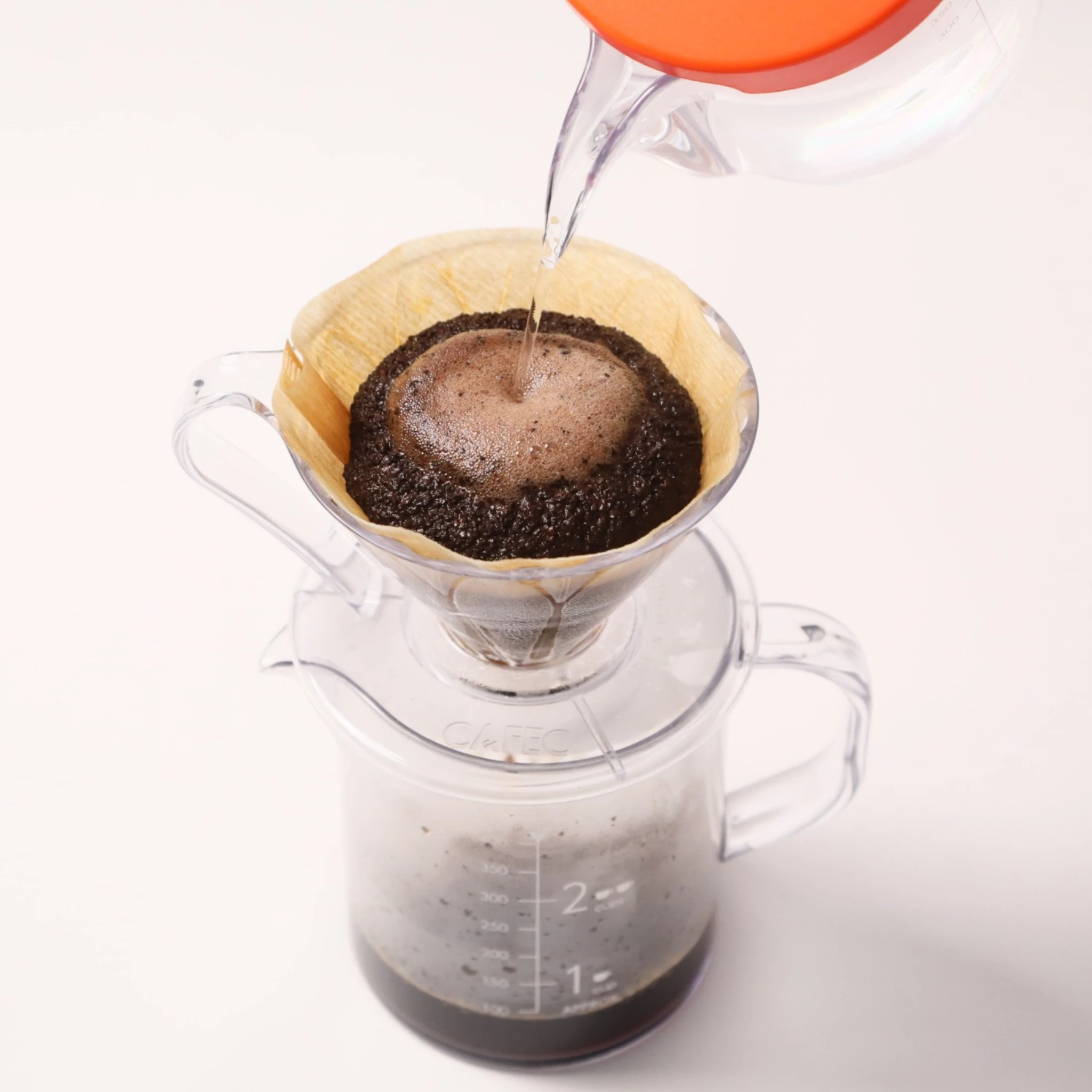 Cafec Tritan Drip Kettle Osmo | Oranje