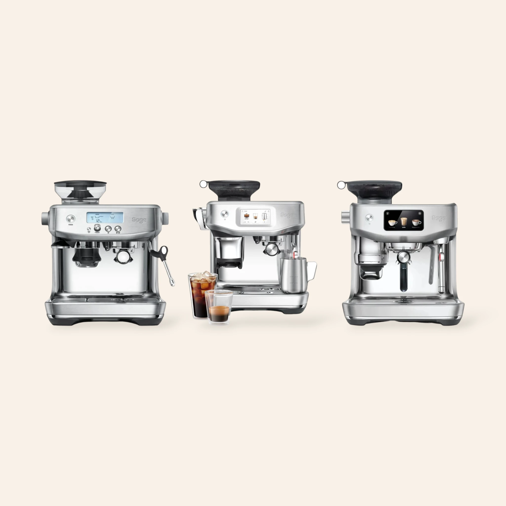 Sage espressomachines vergelijken: vind jouw model