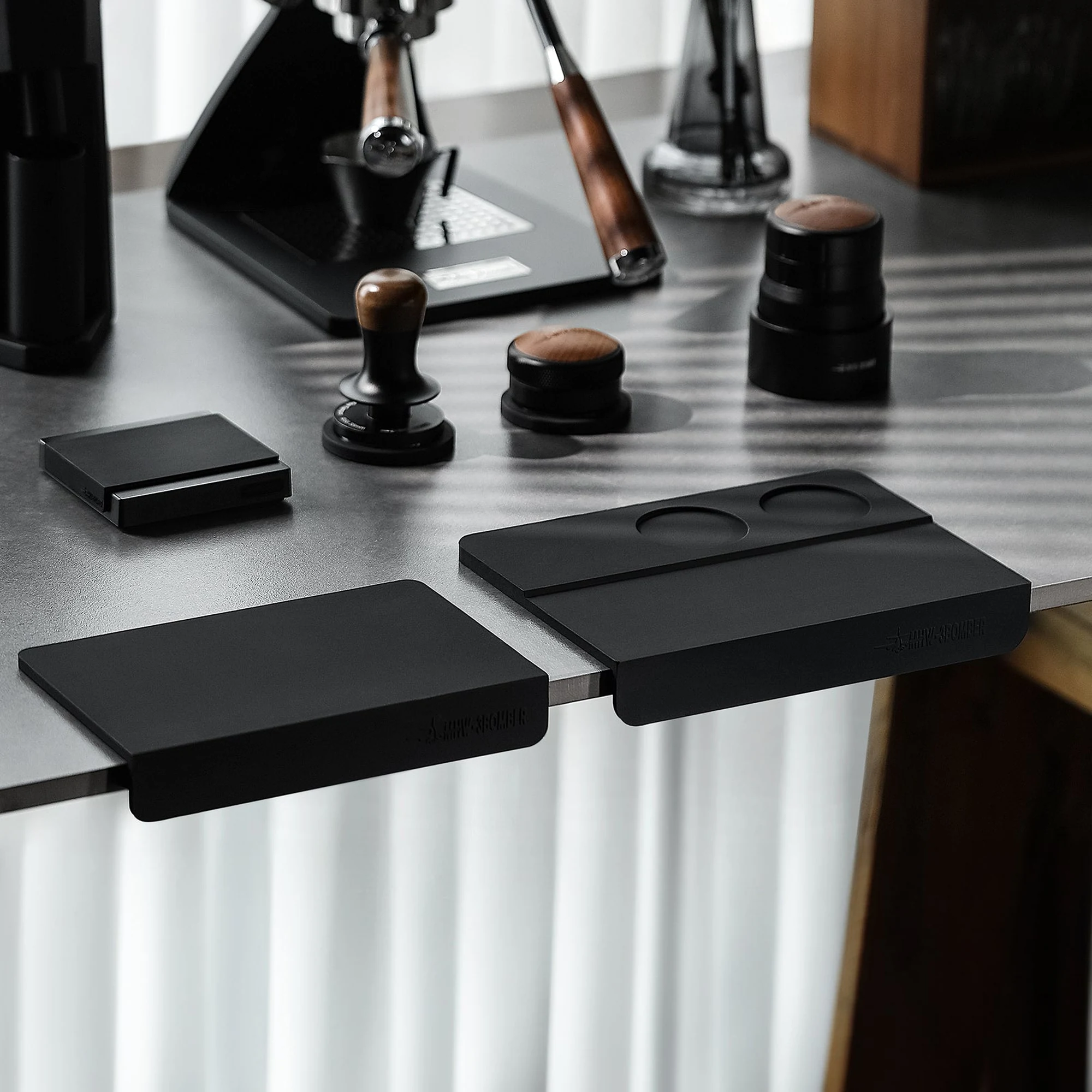 MHW-3Bomber Silicone Bar Pad tampmat 235 x 145 mm | Vlak, Zwart