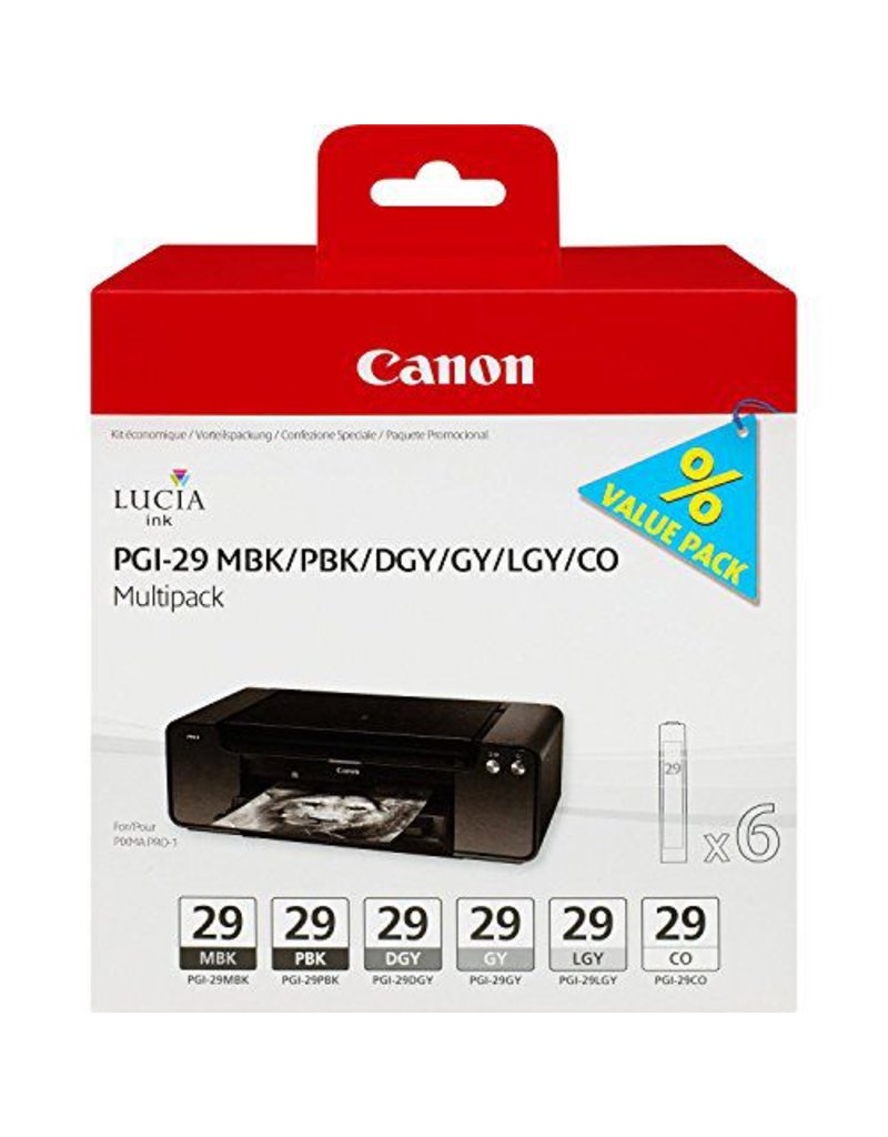 Canon Canon PGI-29 (4868B018) valuepack 6x36ml (original)