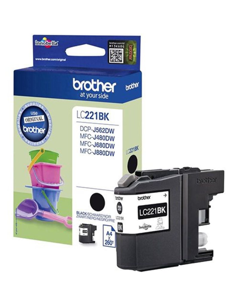 Brother Brother LC-221VALBPDR multipack 4x260 pages (original)