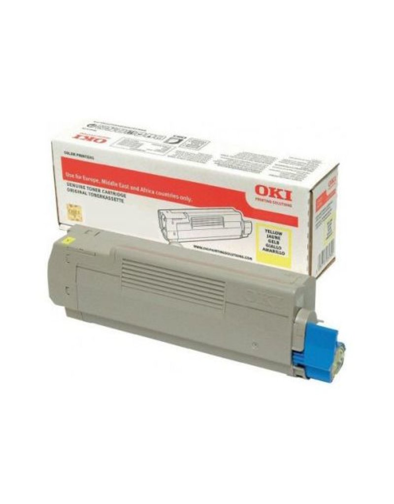 OKI OKI 46490605 toner yellow 6000 pages (original)