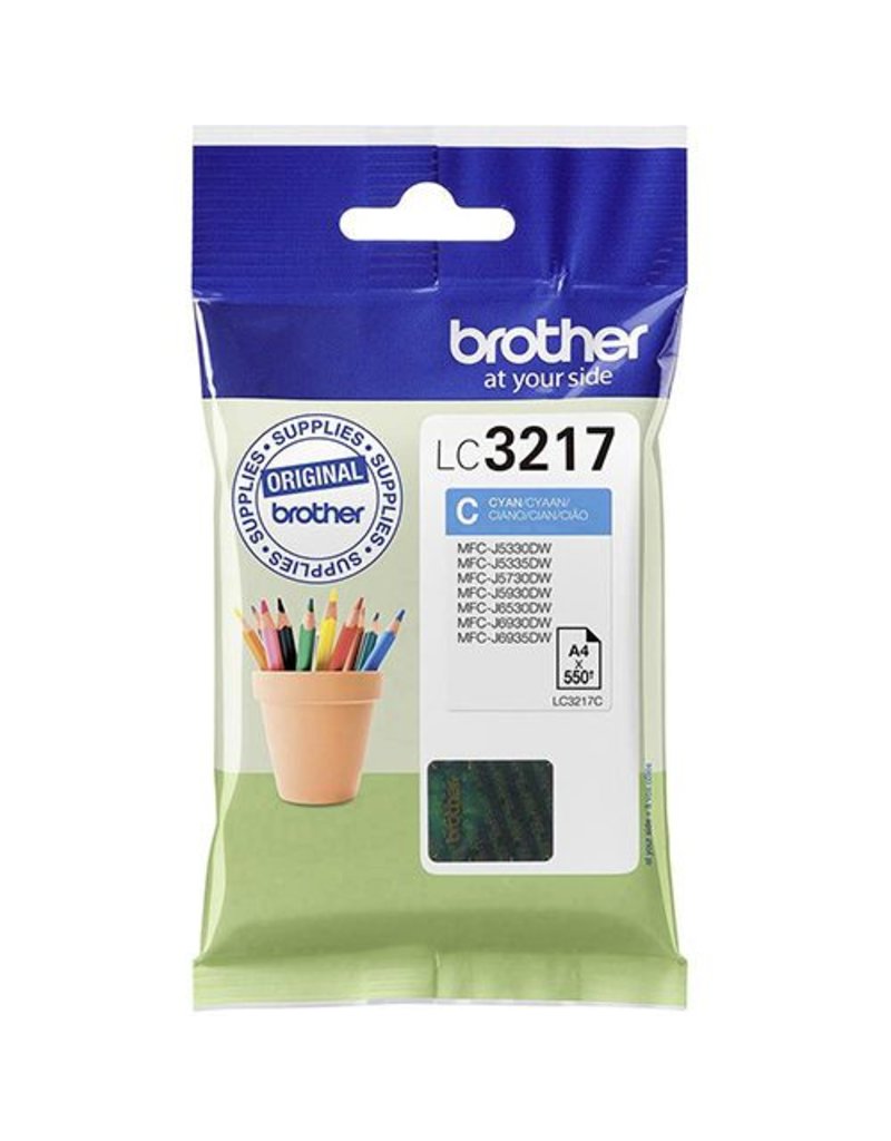 Brother Brother LC-3217C ink cyan 550p pages (original)