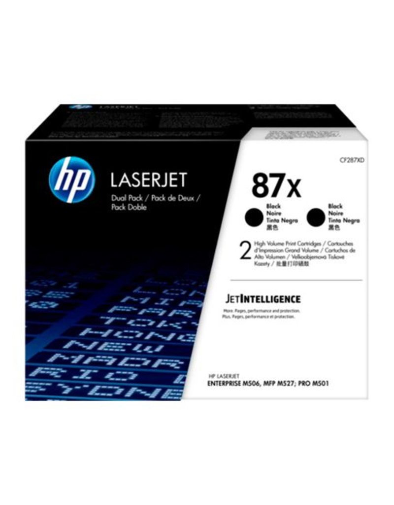 HP HP 87X (CF287XD) duopack black 2x18000 pages (original)