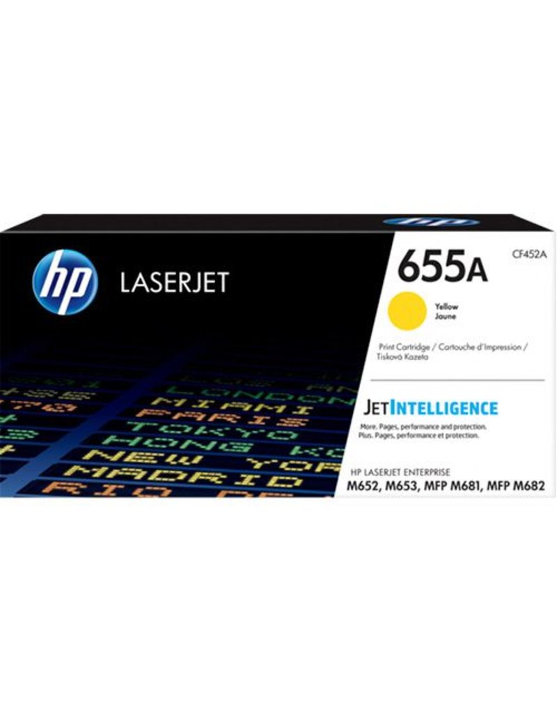HP HP 655A (CF452A) toner yellow 10500 pages (original)
