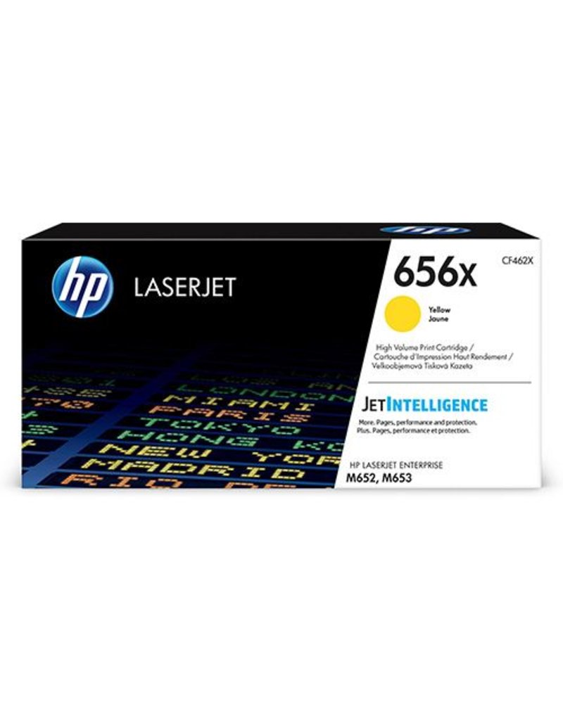 HP HP 656X (CF462X) toner yellow 22000 pages (original)