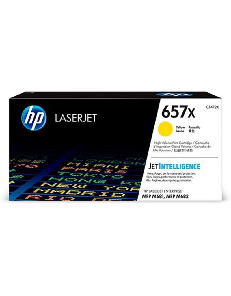 HP HP 657X (CF472X) toner yellow 23000 pages (original)