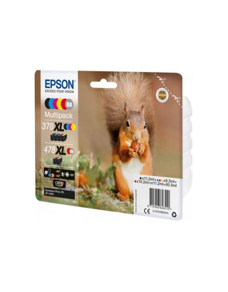 Epson Epson 378XL/478XL (C13T379D4010) multipack 60,5ml (original)