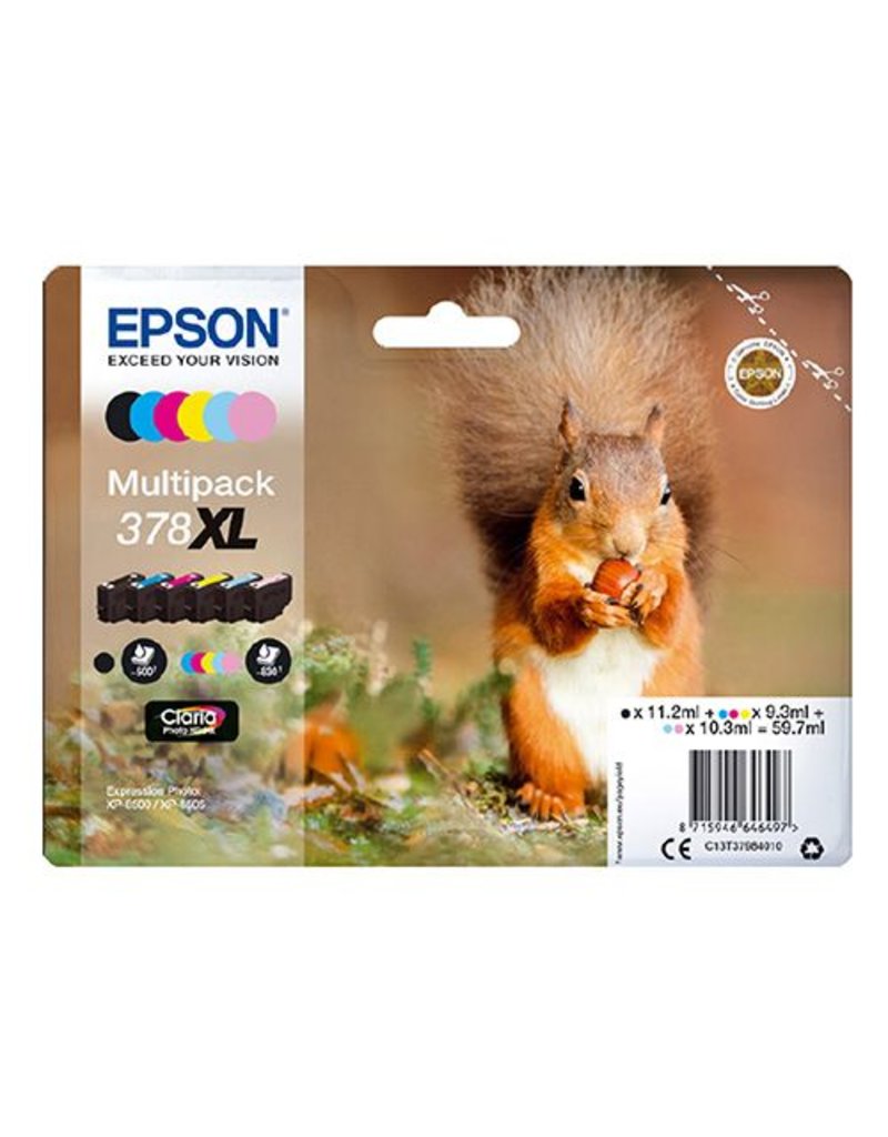 Epson Epson 378XL (C13T37984010) multipack 2400 pages (original)