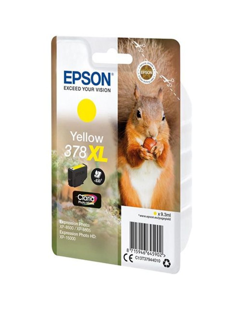 Epson Epson 378XL (C13T37944010) ink yellow 830 pages (original)