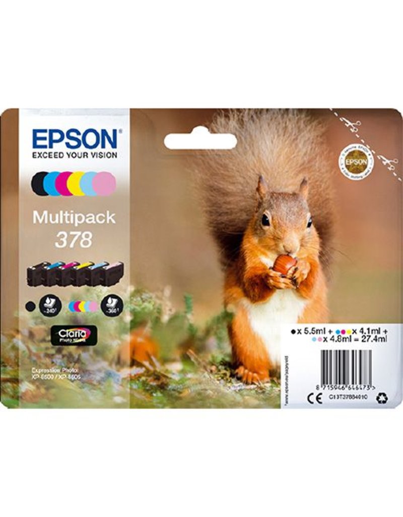 Epson Epson 378 (C13T37884010) multipack 2400 pages (original)