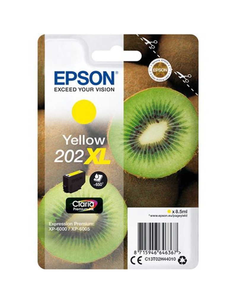 Epson Epson 202XL (C13T02H44010) ink yellow 650 pages (original)