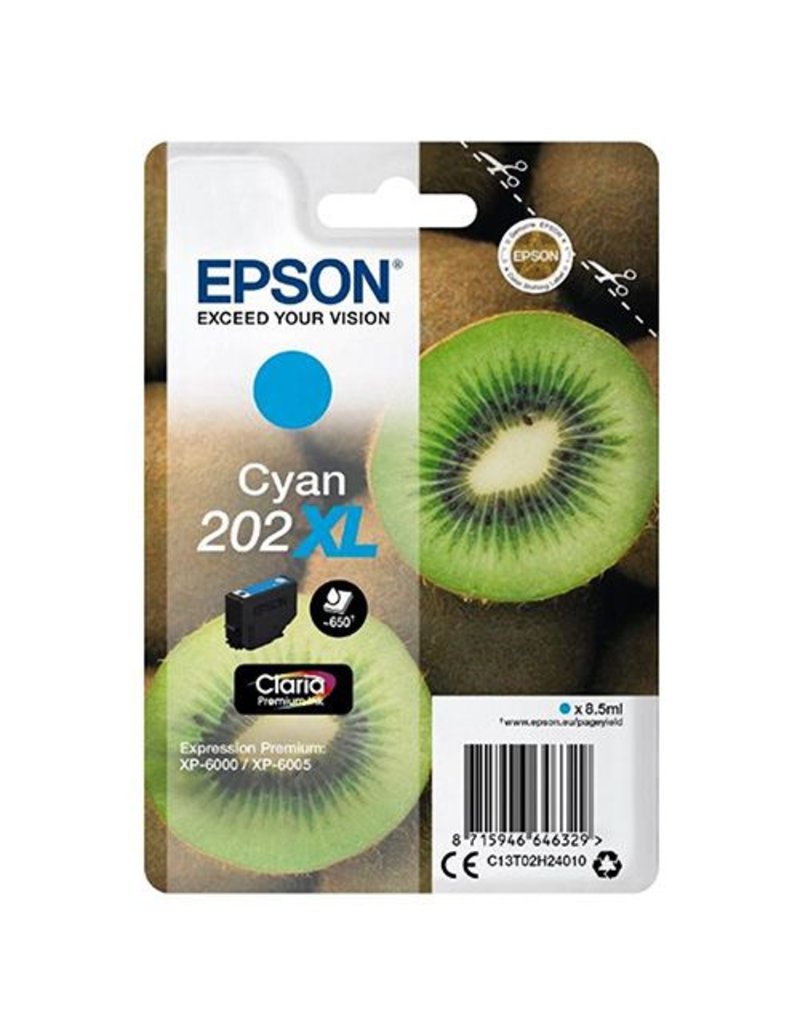 Epson Epson 202XL (C13T02H24010) ink cyan 650 pages (original)