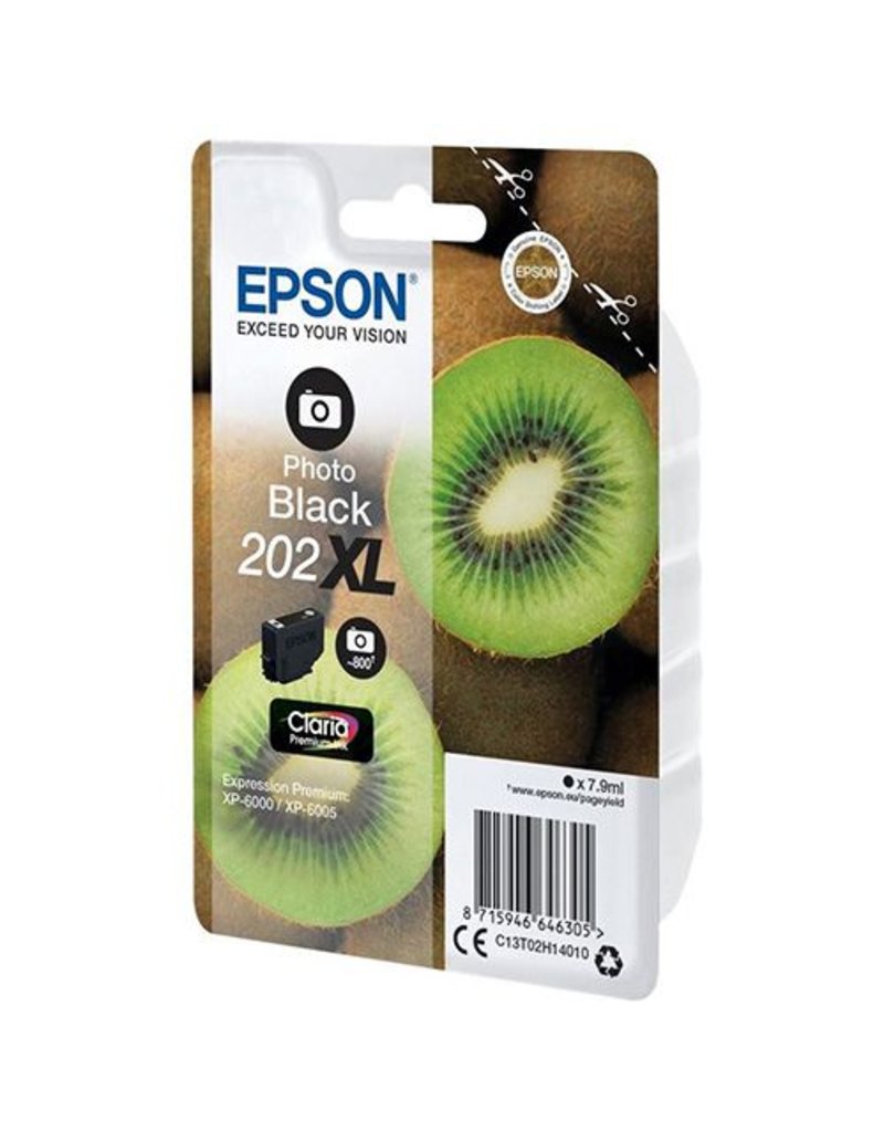 Epson Epson 202XL (C13T02H14010) ink black 800 pages (original)