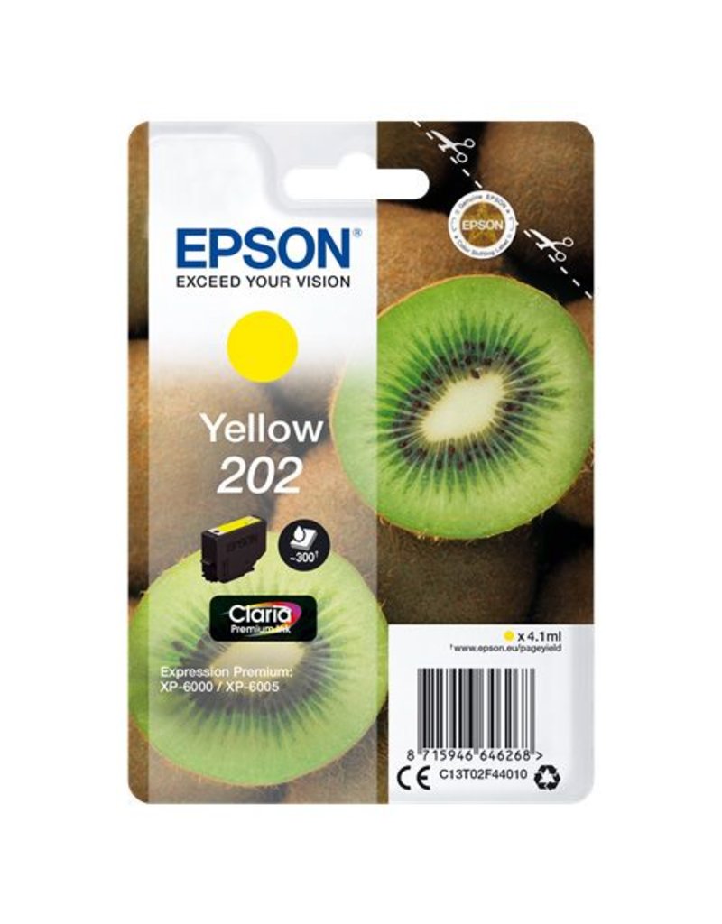 Epson Epson 202 (C13T02F44010) ink yellow 300 pages (original)