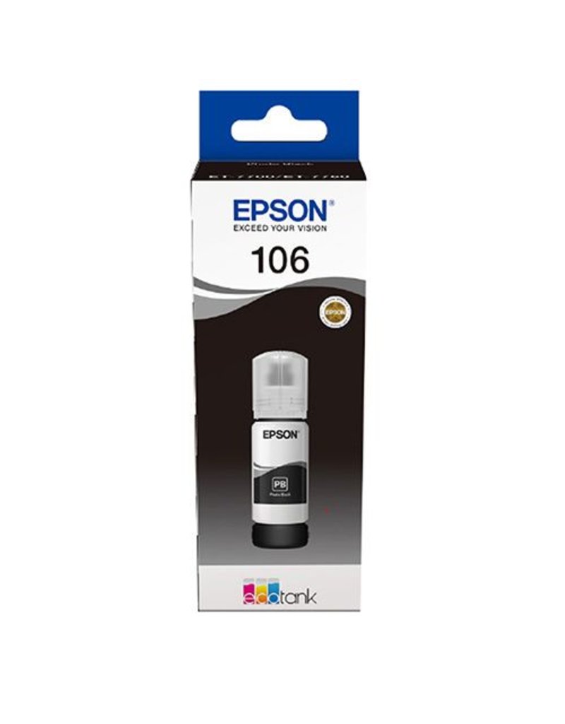 Epson Epson 106 (C13T00R140) ink black 5000 pages (original)