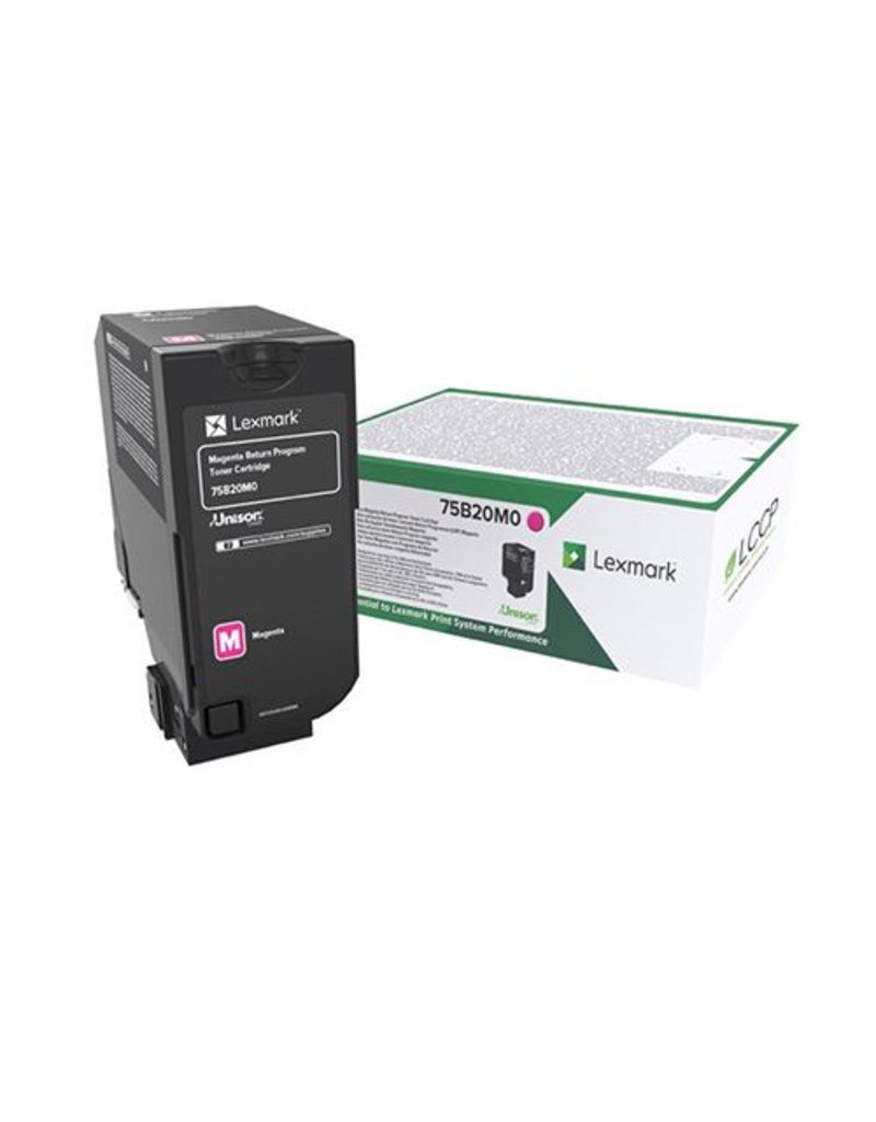 Lexmark Lexmark 75B20M0 toner magenta 10000 pages return (original)